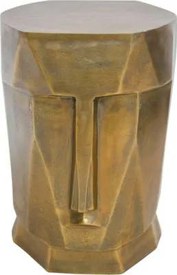 Produktbild von Casa Padrino Designer Aluminium Hocker 31,5 x 35,5 x H. 44 cm - Hotel Möbel