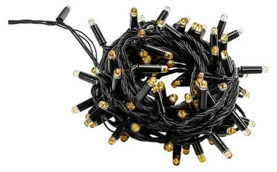 LED-Lichterkette 5 m warmweiß für Partys & Ambiente