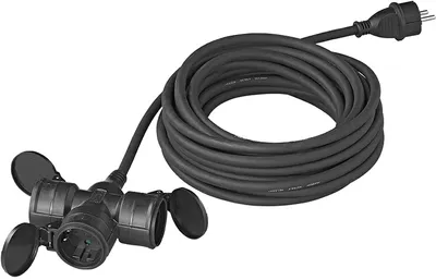 Immagine prodotto di Presa Schuko 3 vie 10M 3x1,5mm²