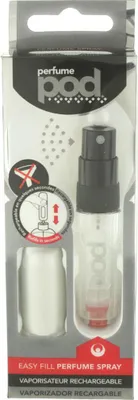 Zdjęcie produktu dla Travalo Perfume Pod Pure Parfü msprü her, wielokrotnego napełniania, 5 ml, srebrny