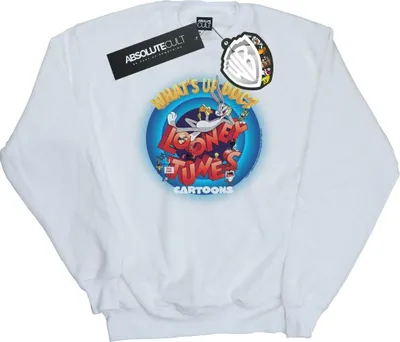 Produktbild von Looney Tunes - "What's Up Doc" Sweatshirt für Herren BI33339 (L) (Weiß)