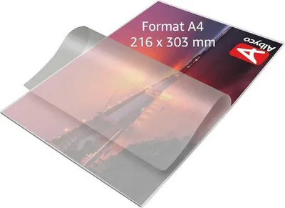 Produktbild von Famanu A4 Laminierhüllen 216x303 mm - Glänzend - 100 Stück