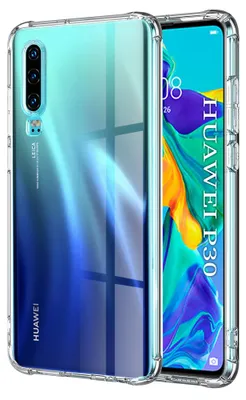 Produktbild von Techsuit Shockproof Back Cover Hülle für Huawei P30 - Transparent