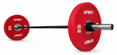 Produktbild von Spirit Fitness Olympische Langhantelstange inkl. Verschlüsse