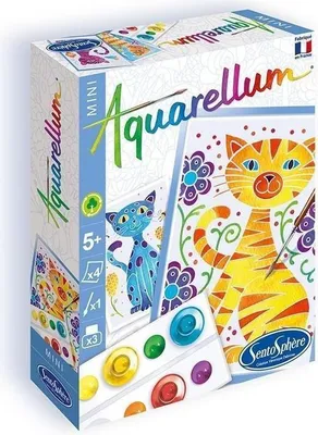 Immagine prodotto di SentoSphere - Aquarellum Mini - Gatti
