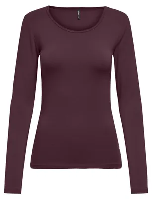 Produktbild von ONLY ONLLIVE LOVE L/S ONECK TOP NOOS JRS Winetasting S