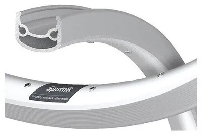 Produktbild von Rigida Felge Ryde 28 (622) Sputnik 36g | Silber | geschärft