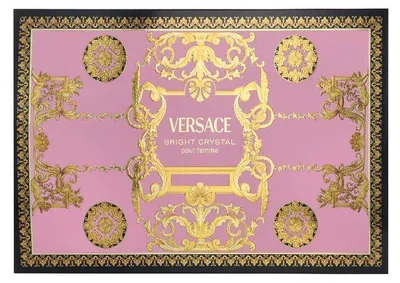 Zdjęcie produktu dla Zestaw prezentowy Versace Bright Crystal | 90 ml woda toaletowa + 100 ml żel pod prysznic + 100 ml balsam do ciała + złota torebka