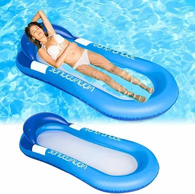 Image de GOTEL P1J1 : Fauteuil gonflable à pontons avec matelas et filet
