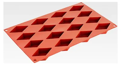 Produktbild von Silikon-Backmatte in Rautenform