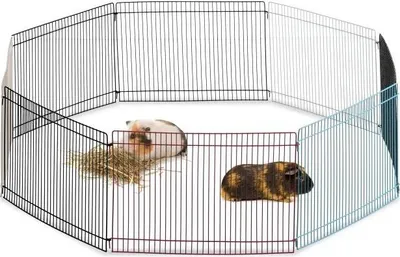 Produktbild von Freilaufzaun für Kleintiere mehrfarbig