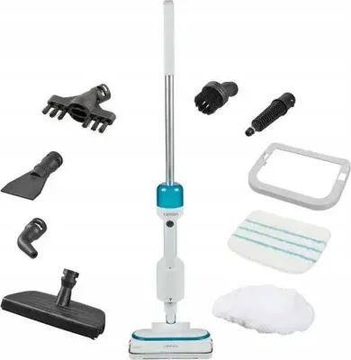Zdjęcie produktu dla Mop Parowy Raven Epr002 Moc: 1600W Wyświetlacz Temperatury Konstrukcja Stojaka