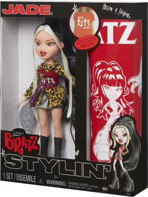 Obrázek produktu pro Bratz Stylin' Doll- Jade, Módní panenka, Ženy, 4 rok/roky, Chlapec/děvče, Vícebarevný