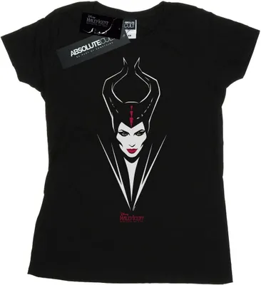 Produktbild von Disney - "Mistress Of Evil" T-Shirt für Damen BI30610 (M) (Schwarz)