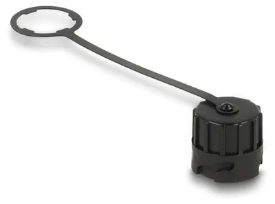 Produktbild von DeLOCK Schutzkappe für RJ45 Stecker 67049 IP68 staub- und wasserdicht schwarz, Sockelträger, Schwarz, Polyamid, 1 Stück(e)