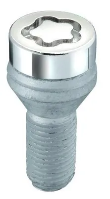 Produktbild von MCGARD Original Felgenschlösser Satz chrom 60° M12 SW19 25.5mm Länge passend für MERCEDES-BENZ C-Klasse Limousine (W203) C-Klasse T-modell (S203)