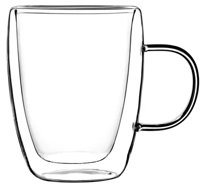 Image de Verres thermiques - Verres à double paroi - 270 ml - Lot de 2 - Isolation thermique - Pour latte, café et thé