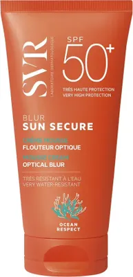 Zdjęcie produktu dla SVR Sun Secure Blur SPF50+ Ochronny krem optycznie ujednolicający skórę, 50 ml