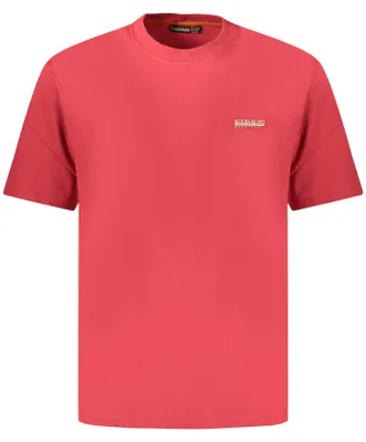 Produktbild von Herren T-Shirt Rot Relaxed Fit aus 100% Nachhaltiger Baumwolle