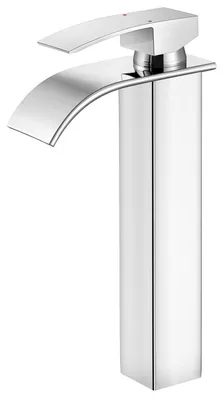 Immagine prodotto di Miscelatore per lavabo a cascata, cromato, 245 mm, per bagno