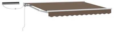 Immagine prodotto di Tenda da sole elettrica solare 5 x 3 m Tortora 100% Poliestere
