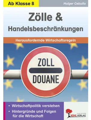 Obrázok produktu pre Zölle und Handelsbeschränkungen
