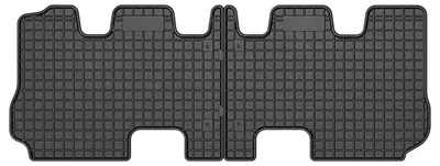 Productafbeelding van Rubberen voormatten voor Kia Sorento III 2015-2020 – 2-delig, zwart, op maat – Wielganizator SolidPRO
