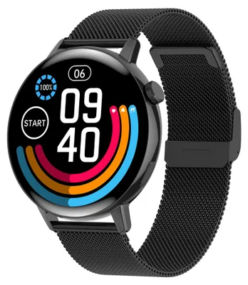 Produktbild von Smartwatch, 1,32 Zoll, Anruffunktion, 1,32-Zoll-Voll-Touchscreen, Edelstahlarmband