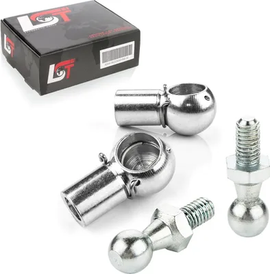 Produktbild von 2x Kugelpfanne mit Kugelzapfen M6 10mm für ALFA ROMEO FIAT SUBARU TOYOTA