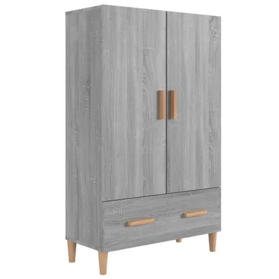 Produktbild von Highboard Grau Sonoma 70x31x115 cm Holzwerkstoff