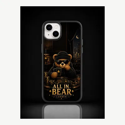 Image de Coque pour iPhone 14 Plus, étui de protection pour téléphone portable avec motif ours – LUNØIR ©