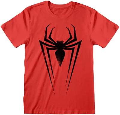 Produktbild von Heroes Inc. Marvel Comics Spider-Man - Black Spider Damen T-Shirt Rot 2XL 100% Baumwolle
