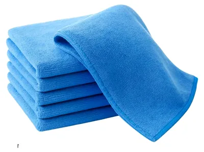 Produktbild von Mikrofaser Reinigungstücher 40x40 cm, 20 Stück, Blau