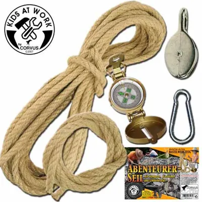 Produktbild von abenteuerpaket Junior Stahl braun/grau 5-teilig