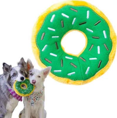 Obrázok produktu pre HOLY DONUT pískacia hračka pre psov donut od ZippyPaws na sviatky