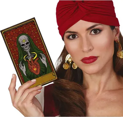 Productafbeelding van Voodoo-kaarten, Halloween-decoratie, 10 stuks, 11 x 20 cm - universele maat