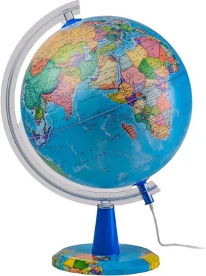 Produktbild von Moderne Weltkugel 30cm - Englische Landkarte - Desktop Dekoration - Geografische - Bildung - Dekor