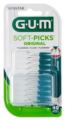 Imagen del producto de Sunstar Gum Soft Picks Large 634 40 Einheiten