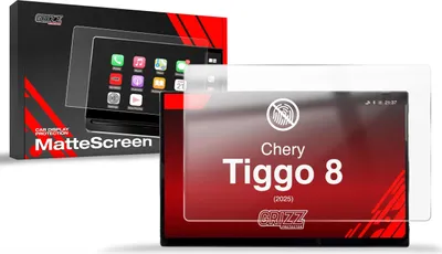 Imagen del producto de Película mate autoadhesiva para pantalla de 15,6" para el Chery Tiggo 8 (modelo 2025), marca Grizz Protector
