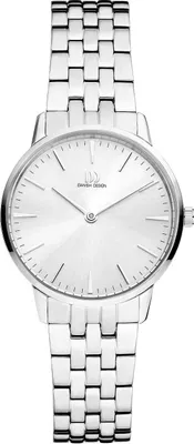 Produktbild von Danish Design Damenuhr aus Stahl in Silber