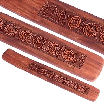 Immagine prodotto di Set per incenso Portaincenso 7 chakra -- 25X4 cm + Portaincenso k