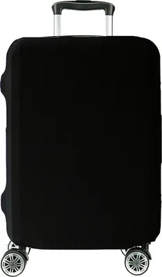 Produktbild von Hochelastische Reise-koffer Abdeckung Schutzabdeckung Kofferschutzhülle Kofferbezug Kofferhülle Groß 27"-30" Schwarz [083]