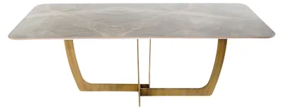 Obrázok produktu pre Moderný jedálenský stôl Štýlový kuchynský stôl Obdĺžnikový drevený stôl