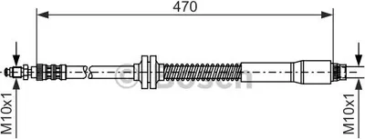 Produktbild von Bosch Bremsschlauch  1 987 476 951