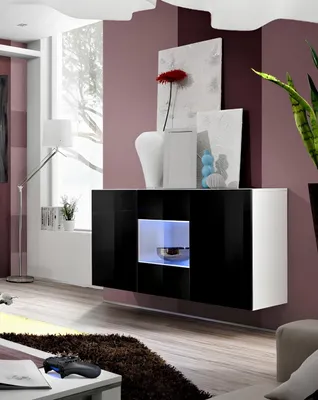 Image de Sideboard Design Armoire Bois Commodes Moderne Meubles Design Nouveau
