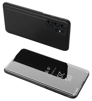 Image de Étui Clear View Noir pour Samsung Galaxy S25 Plus KP39803