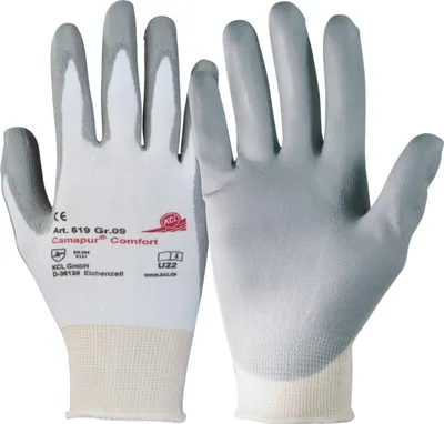 Obrázek produktu pro Rukavice Honeywell Camapur Comfort 619 bílá / šedá velikost 10 - 619/10