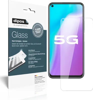 Zdjęcie produktu dla 1x folia ochronna dla Vivo Z5x - folia antywstrząsowa 9H dipos Glass szkło plastikowe