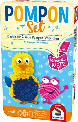 Produktbild von Schmidt Spiele Kreativkiste Pompon Set 51602