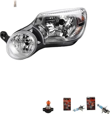 Produktbild von Scheinwerfer + Blinkersockel + Osram Night Break kompatibel zu Skoda Yeti Links Johns